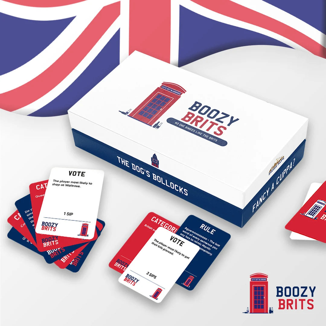 Boozy Brits - Library Game