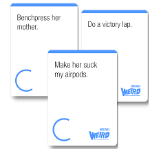 How am I weird? - Library Game