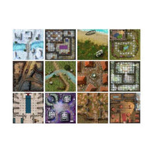 Load image into Gallery viewer, Roleplaying games rpg map on a calendar