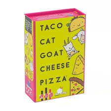 Taco Cat Goat Cheese Pizza - Library Game