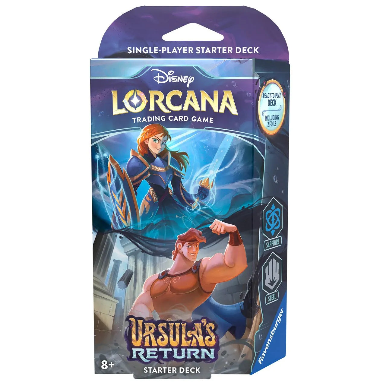 Disney Lorcana Ursula's Return Sapphire & Steel - Starter Deck