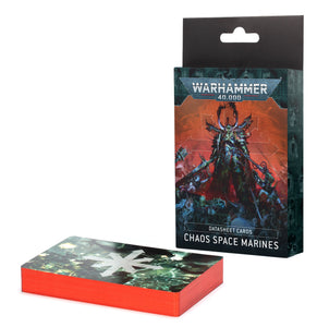 Data sheet Cards Chaos Space Marines