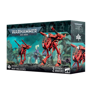 Warhammer 40,000 AELDARI Two War Walkers