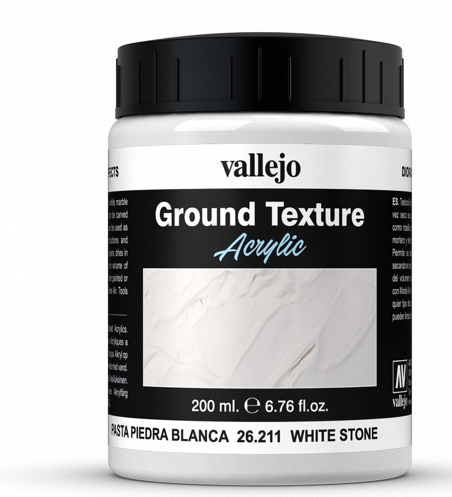 Valejo ground texture 220ml pot wjhite stone