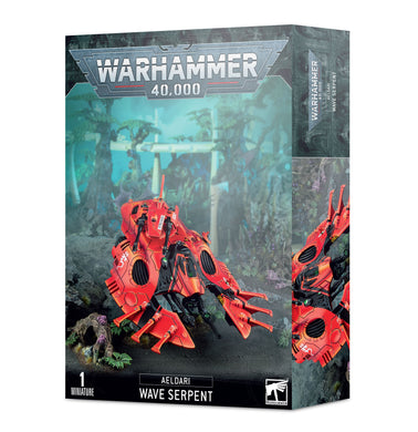 Aeldari craftworlds wave serpent box art